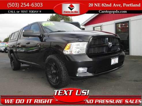 2011 Ram 1500 Crew Cab Sport Pickup 4D 5 1/2 ft Cars and Trucks Dodge for sale in Portland, OR
