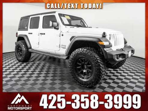 *4WD* Lifted 2019 *Jeep Wrangler* Unlimited Sport 4x4 - cars &... for sale in Marysville, WA