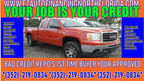 2009 GMC Sierra 1500 4WD YOUR JOB IS YOUR CREDIT BAD CREDIT OK WE... for sale in Gainesville, FL
