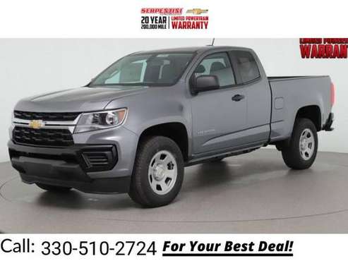 2021 Chevy Chevrolet Colorado Work Truck pickup Satin Steel Metallic... for sale in Tallmadge, OH