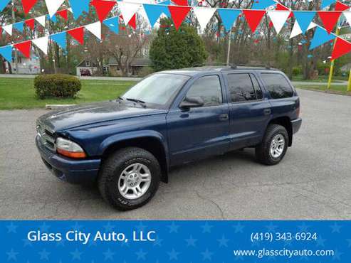 2002 Durango SLT 4x4, Third row Seating! - - by dealer for sale in Toledo, OH
