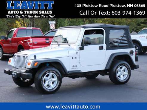 2005 Jeep Wrangler X SOUTHERN NO RUST BRAND NEW TOP for sale in Plaistow, NH