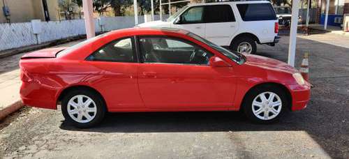 2002 HONDA CIVIC 2 DOOR CP - cars & trucks - by dealer - vehicle... for sale in Colorado Springs, CO