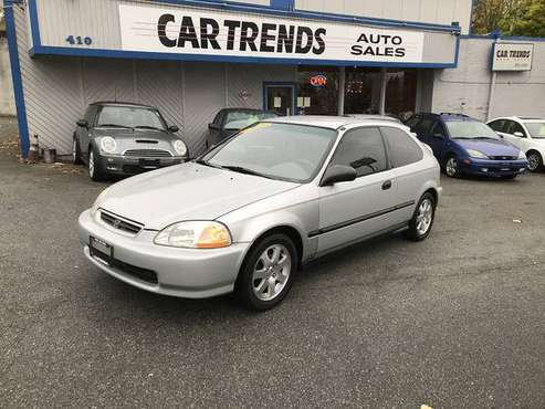 1997 Honda Civic DX Hatchback *Low Miles*Air Conditioning* - cars &... for sale in Renton, WA