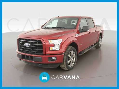 2016 Ford F150 SuperCrew Cab XLT Pickup 4D 5 1/2 ft pickup Red for sale in Detroit, MI