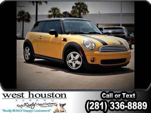 2008 Mini Cooper Hardtop - - by dealer - vehicle for sale in Houston, TX