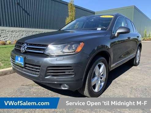 2012 Volkswagen Touareg Diesel 4x4 4WD VW 4dr TDI Lux *Ltd Avail* SUV for sale in Salem, OR