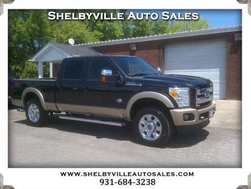 2013 Ford Super Duty F-250 SRW 4X4 Crew Cab King Ranch - cars & for sale in Shelbyville, TN
