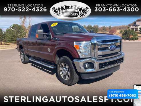 2011 Ford Super Duty F-250 F250 F 250 SRW 4WD Crew Cab 156 Lariat -... for sale in Sterling, CO