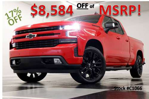 BRAND NEW 2021 Red Chevrolet SILVERADO 1500 RST Z71 4WD Crew Cab -... for sale in Clinton, IA