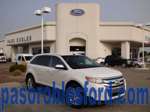 2012 *Ford* *Edge* *4dr Limited FWD* White - cars & trucks - by... for sale in Paso robles , CA