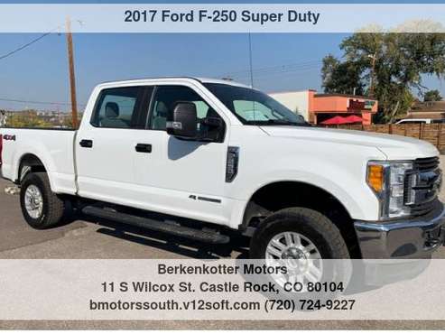 2017 Ford F-250 Super Duty XL with - cars & trucks - by dealer -... for sale in Castle Rock, CO