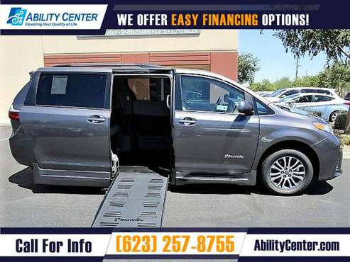 2020 Toyota Sienna $709/mo *Wheelchair Van* *Handicap Van* - cars &... for sale in Goodyear, AZ