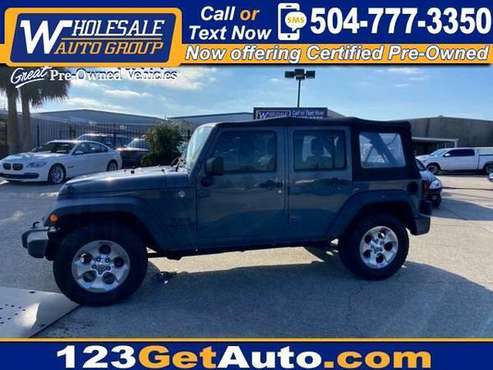 2015 Jeep Wrangler Unlimited Sport - EVERYBODY RIDES! - cars & for sale in Metairie, LA