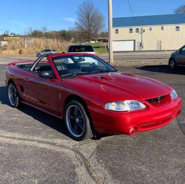 1998 Ford Mustang SVT Cobra Base 2dr Convertible - cars & trucks -... for sale in Youngstown, OH
