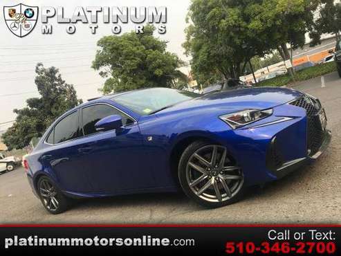 2017 Lexus IS IS300 ~ L@@K ~ 1 Owner ~ F Sport ~ Blue/RED ~ We F -... for sale in San Leandro, CA