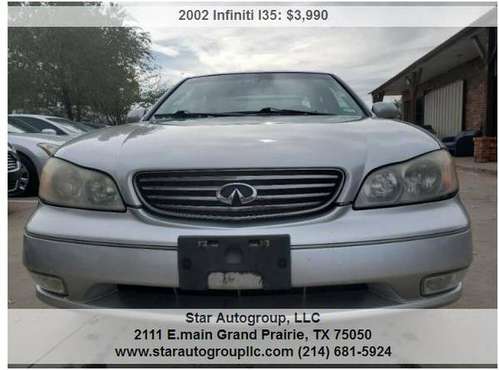 2002 Infiniti I35 - cars & trucks - by dealer - vehicle automotive... for sale in Grand Prairie, TX