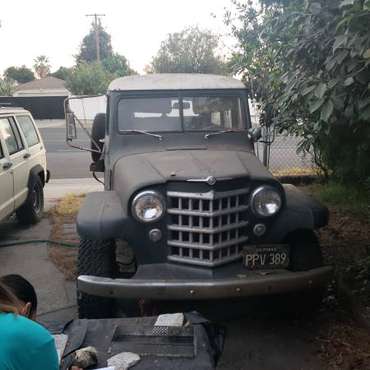 1951 Jeep Willy's Wagon Overland - cars & trucks - by owner -... for sale in Covina, CA