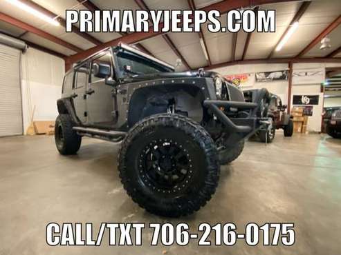 2012 Jeep Wrangler Unlimited 50k IN HOUSE FINANCE - FREE SHIPPING -... for sale in DAWSONVILLE, SC