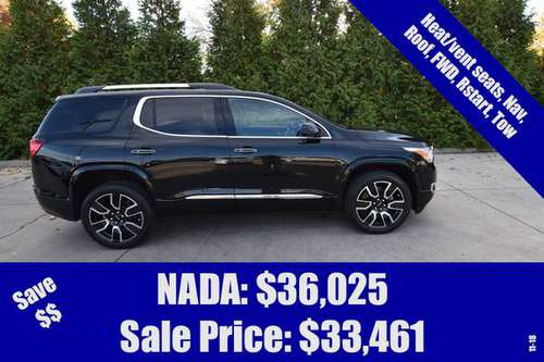 2019 GMC ACADIA Denali A2115 - cars & trucks - by dealer - vehicle... for sale in Morton, IL