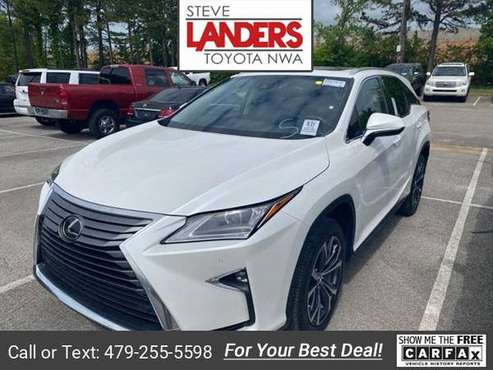 2018 Lexus RX 350L suv White - - by dealer - vehicle for sale in ROGERS, AR