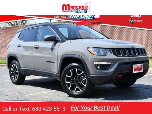 2020 Jeep Compass Trailhawk - CERTIFIED 4X4 ONE OWNER REMOTE START for sale in Oak Lawn, IL