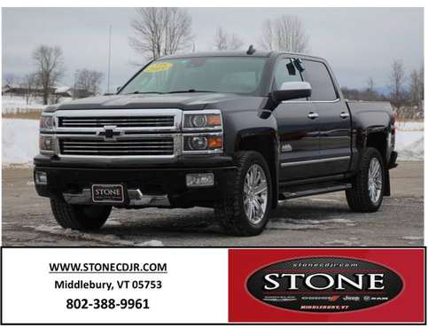 2015 CHEVROLET SILVERADO HIGH COUNTRY CREW - - by for sale in Middlebury, VT