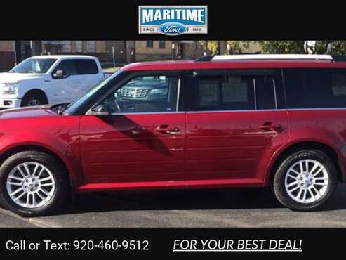 2014 Ford Flex SEL suv Red - cars & trucks - by dealer - vehicle... for sale in Manitowoc, WI