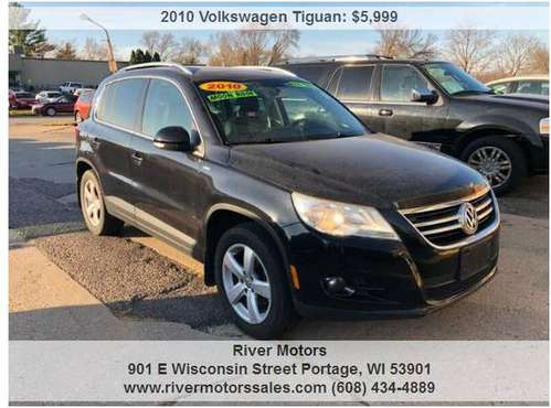 2010 Volkswagen Tiguan Wolfsburg Edition 4dr SUV 6A 126003 Miles -... for sale in Portage, WI