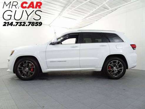 2015 Jeep Grand Cherokee SRT Rates start at 3.49% Bad credit also ok! for sale in McKinney, TX