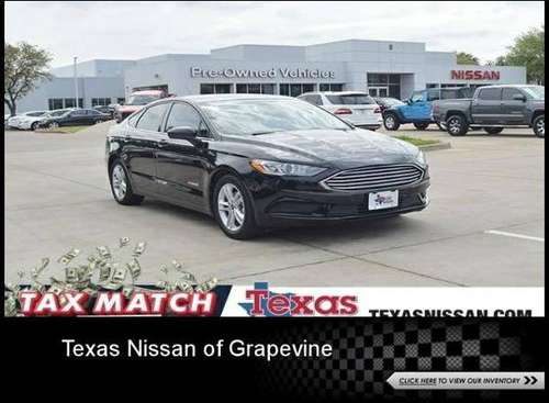 2018 Ford Fusion Hybrid SE - - by dealer - vehicle for sale in GRAPEVINE, TX