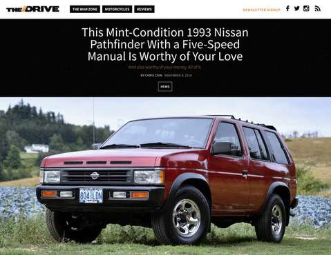 1993 NISSAN PATHFINDER 4X4 -- xterra toyota 4runner rav4 jeep... for sale in Gresham, OR