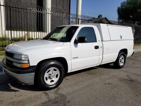 2002 CHEVY SILVERADO 1500 UTILITY BED, 145K MILES, TAGS OCT 2020, for sale in Compton, CA