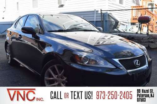 *2012* *Lexus* *IS 250* *Base AWD 4dr Sedan* - cars & trucks - by... for sale in Paterson, CT