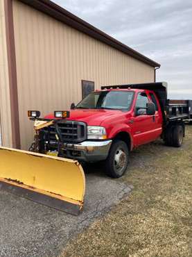 2003 Ford F550 4x4 Dump with plow for sale in Adams Basin, NY
