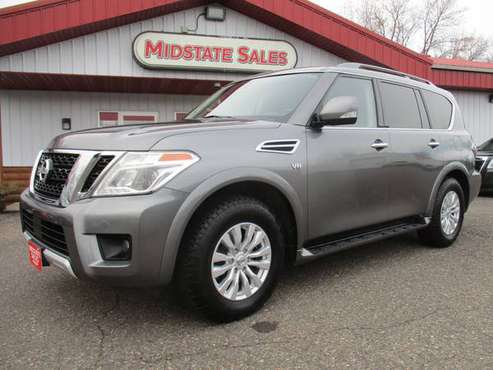AWD! 8 PASSENGER! VERY CLEAN! HEATED SEATS! 2018 NISSAN ARMADA SV -... for sale in Foley, MN