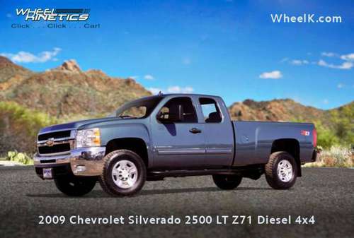 2009 Chevrolet Silverado 2500 LT Z71 Diesel 4x4 - cars & trucks - by... for sale in Bylas, AZ