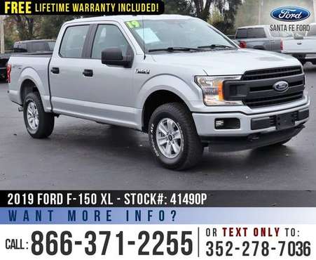 2019 FORD F150 XL 4WD Tailgate Step, SYNC, Backup Camera for sale in Alachua, FL