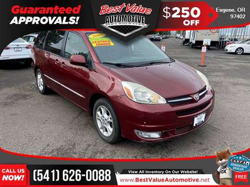 2005 Toyota *Sienna* *XLE* *LTD* FOR ONLY $134/mo! - cars & trucks -... for sale in Eugene, OR