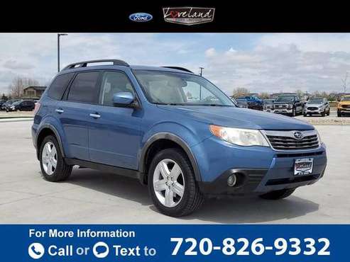 2010 Subaru Forester 2 5X suv Newport Blue Pearl for sale in Loveland, CO