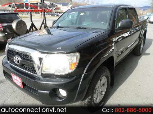 2011 Toyota Tacoma Double Cab V6 4WD - cars & trucks - by dealer -... for sale in Springfield, VT