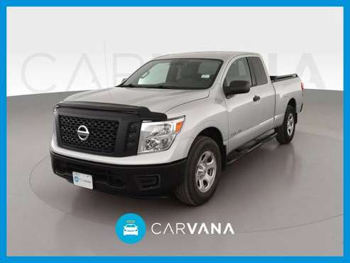 2017 Nissan Titan King Cab S Pickup 4D 6 1/2 ft pickup Silver for sale in Kansas City, MO