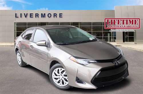 2018 Toyota Corolla LE Sedan - cars & trucks - by dealer - vehicle... for sale in Livermore, CA
