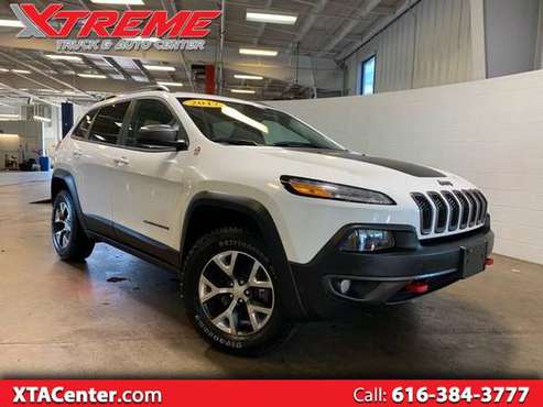 2017 JEEP CHEROKEE TRAILHAWK 4WD LEATHER! BACKUP CAM! REMOTE START! for sale in Coopersville, MI