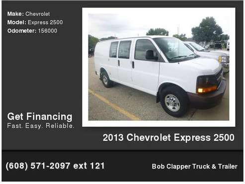 2013 Chevrolet Express 2500 for sale in Janesville, WI