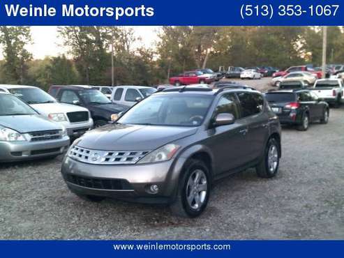 2004 NISSAN Murano SL AWD **ZERO DOWN FINANCING AVAILABLE**2006 AND... for sale in Cleves, OH