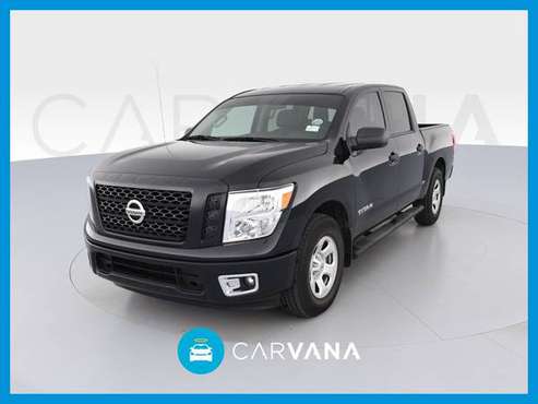 2017 Nissan Titan Crew Cab S Pickup 4D 5 1/2 ft pickup Black for sale in Raleigh, NC