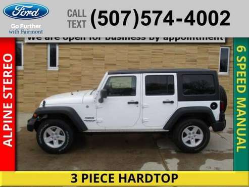 2017 Jeep Wrangler Unlimited Sport - - by dealer for sale in FAIRMONT, MN