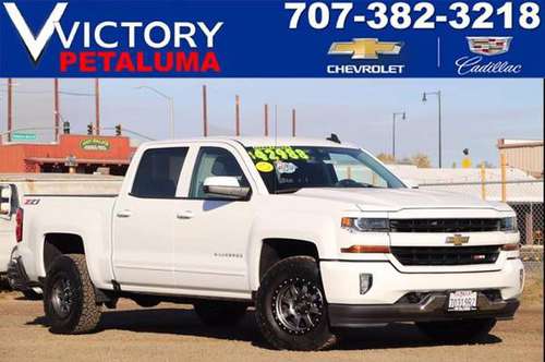 2018 Chevrolet Silverado 1500 Crew Cab - cars & trucks - by dealer -... for sale in Petaluma , CA