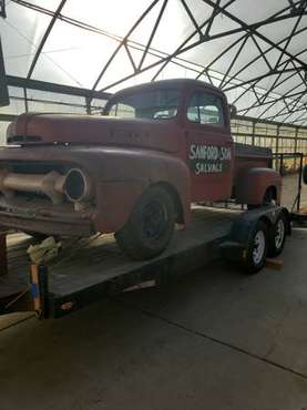 1951 ford f100 - cars & trucks - by owner - vehicle automotive sale for sale in Frankfort, IL